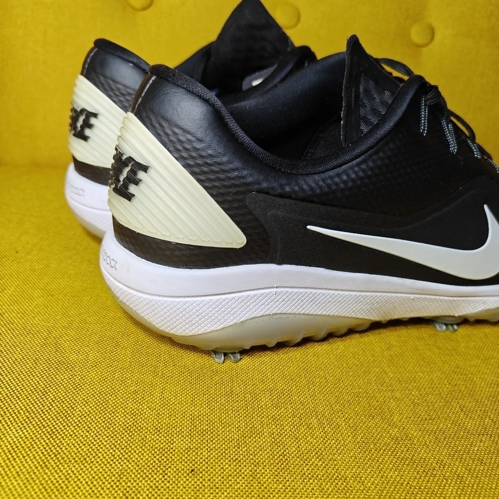 Nike React Vapor 2 Golf Black White sneakers Men's Shoes Size 11.5